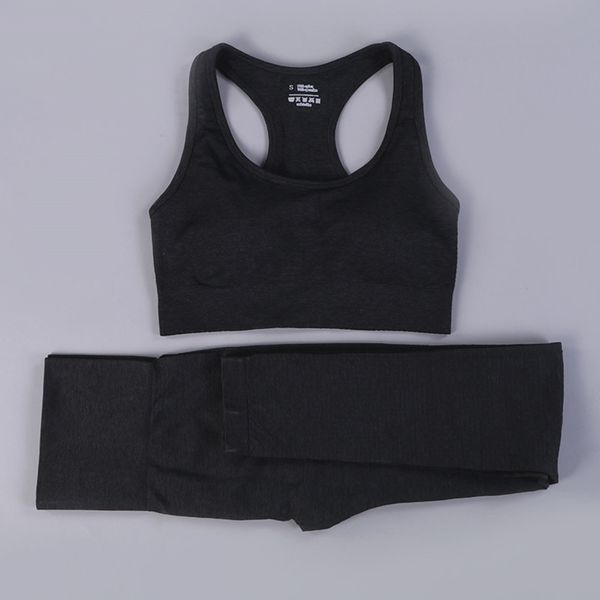 7 colors gyms seamless yoga set fitness sport suits gym set clothing crop shirts high waist running leggings pants c0122, Gray
7 colors gyms seamless yoga set fitness sport suits gym set clothing crop shirts high waist running leggings pants c0122, Gray