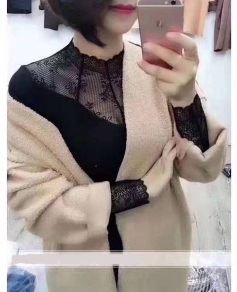 nh7al high collar cotton dress lace middle neck seamless thickened goddess plush women's autumn coat lacelace lacebottom coat l2sg1, White
nh7al high collar cotton dress lace middle neck seamless thickened goddess plush women's autumn coat lacelace lacebottom coat l2sg1, White