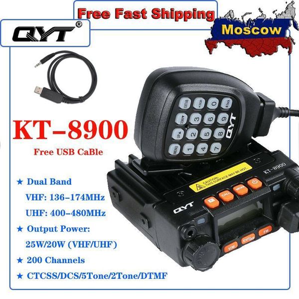 qyt kt-8900 mobile radio vehicle transceiver cb radio walkie talkie dual band 136-174/400-480mhz 25w high power transceiver1
qyt kt-8900 mobile radio vehicle transceiver cb radio walkie talkie dual band 136-174/400-480mhz 25w high power transceiver1