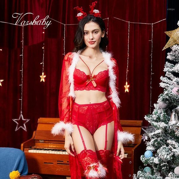 varsbaby transparent floral lace underwear christmas nightgown breathable mesh christmas robe1, Black;red
varsbaby transparent floral lace underwear christmas nightgown breathable mesh christmas robe1, Black;red