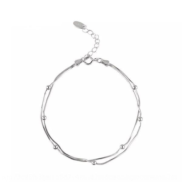 new fresh double layer snake bone cold and light wind simple ins transfer bead ball snake bone chain bracelet braceletbracelet hand decorati, Golden;silver
new fresh double layer snake bone cold and light wind simple ins transfer bead ball snake bone chain bracelet braceletbracelet hand decorati, Golden;silver