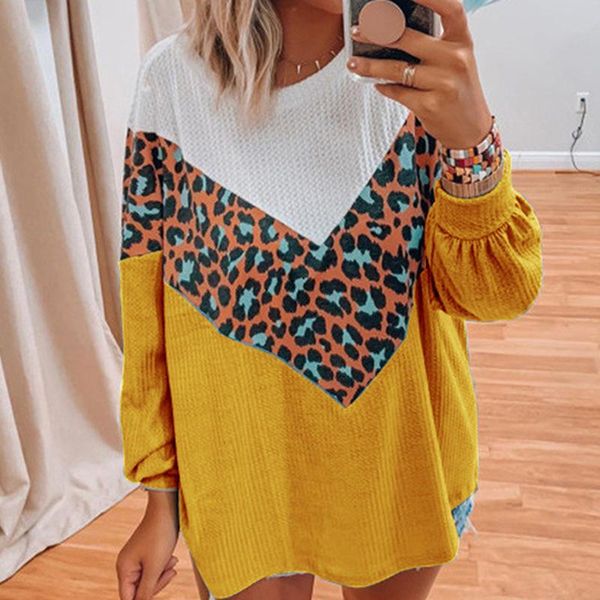 autumn women knitted sweater fashion leopard print elegant o neck long sleeve pullover new women top, White;black
autumn women knitted sweater fashion leopard print elegant o neck long sleeve pullover new women top, White;black