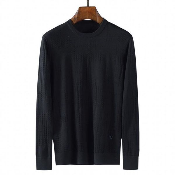 men's sweaters hk1044 fashion 2021 runway european design party style clothing, White;black
men's sweaters hk1044 fashion 2021 runway european design party style clothing, White;black
