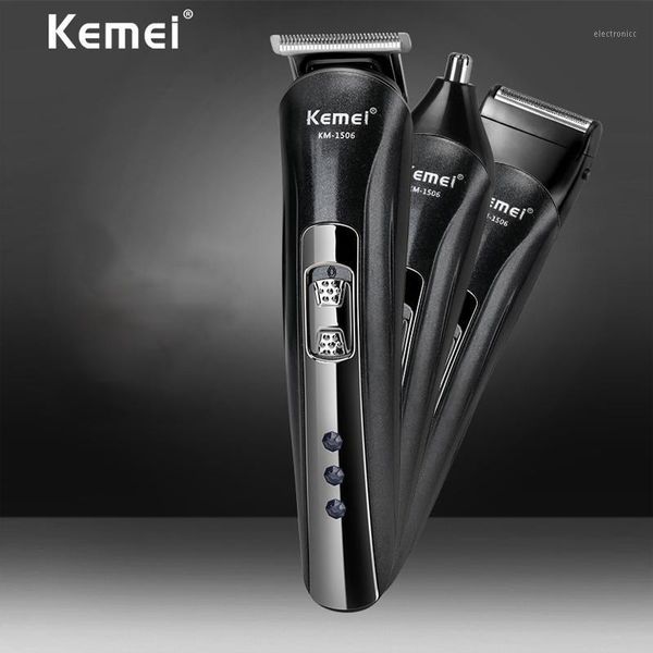 kemei electric hair trimmer for men 3 in 1 multifunctional hair clipper rechargeable haircut kits with 4 limit combs usb charger1
kemei electric hair trimmer for men 3 in 1 multifunctional hair clipper rechargeable haircut kits with 4 limit combs usb charger1