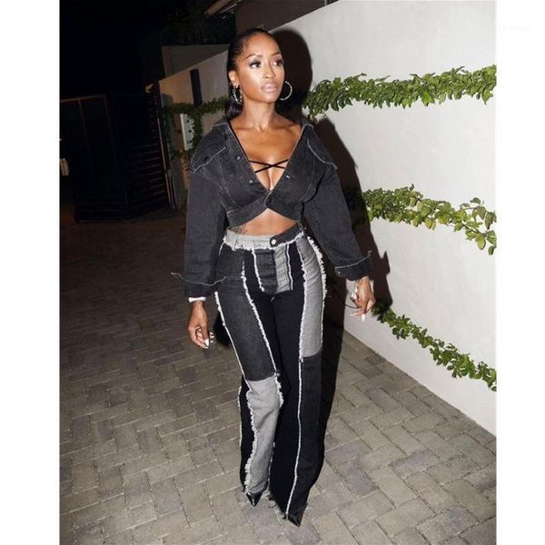 tsuretobe streetwear patchwork jeans woman high waist tassel jeans for women y2k baggy straight pants female1, Blue
tsuretobe streetwear patchwork jeans woman high waist tassel jeans for women y2k baggy straight pants female1, Blue