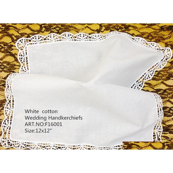 set of 12 fashion ladies handkerchief 12"x12"white cotton wedding bridal handkerchiefs embroidered lace hankies hanky for bridal g
set of 12 fashion ladies handkerchief 12"x12"white cotton wedding bridal handkerchiefs embroidered lace hankies hanky for bridal g