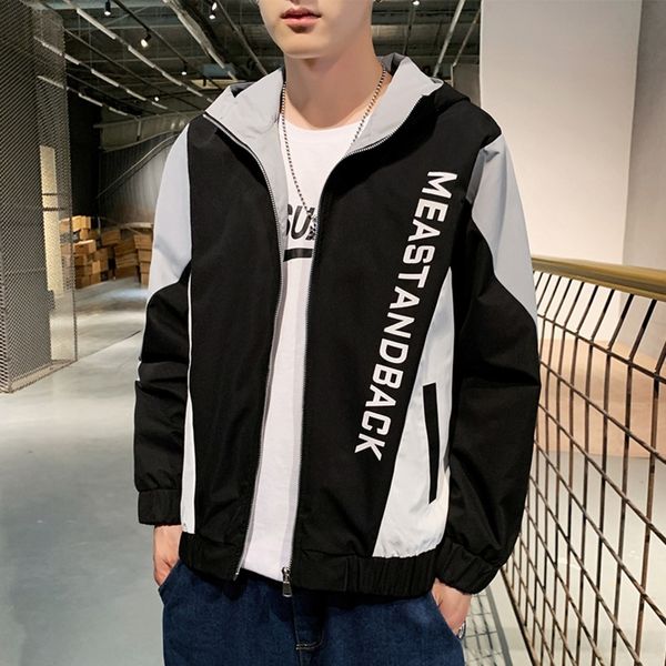 7irzn 2020 casual new men's jacket korean autumn ins handsome stylish men hooded utility jacket coat jacket oqacc, Blue
7irzn 2020 casual new men's jacket korean autumn ins handsome stylish men hooded utility jacket coat jacket oqacc, Blue
