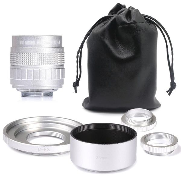 other cctv cameras silver fujian 50mm f1.4 tv camera lens + c-fx hood for fujifilm x mount mirroless xt10/xt20/xt30/x100f
other cctv cameras silver fujian 50mm f1.4 tv camera lens + c-fx hood for fujifilm x mount mirroless xt10/xt20/xt30/x100f