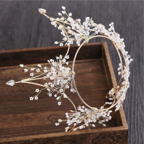 nsuper bridal headdress fairy 2020 new forest crown coming of age ceremony high end atmospheric accessories, Silver
nsuper bridal headdress fairy 2020 new forest crown coming of age ceremony high end atmospheric accessories, Silver