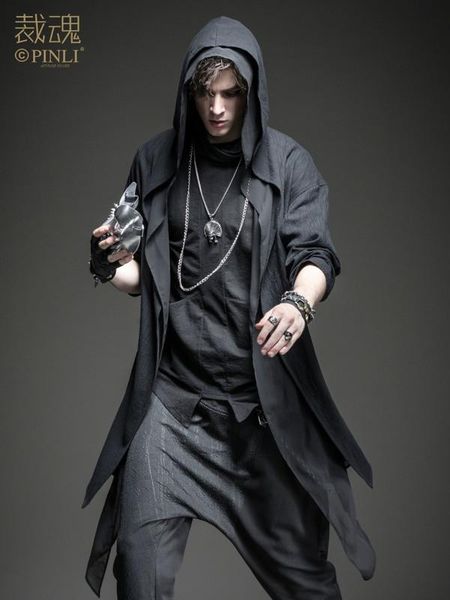 men's trench coats male casual soul autumn product dark mid-length loose hooded windbreaker jacket bc193503408, Tan;black
men's trench coats male casual soul autumn product dark mid-length loose hooded windbreaker jacket bc193503408, Tan;black