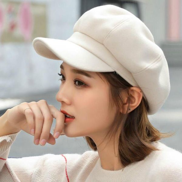 helisopus auutmn winter hats for women solid plain octagonal newsboy cap men ladies casual wool beret hat women painter cap, Blue;gray
helisopus auutmn winter hats for women solid plain octagonal newsboy cap men ladies casual wool beret hat women painter cap, Blue;gray