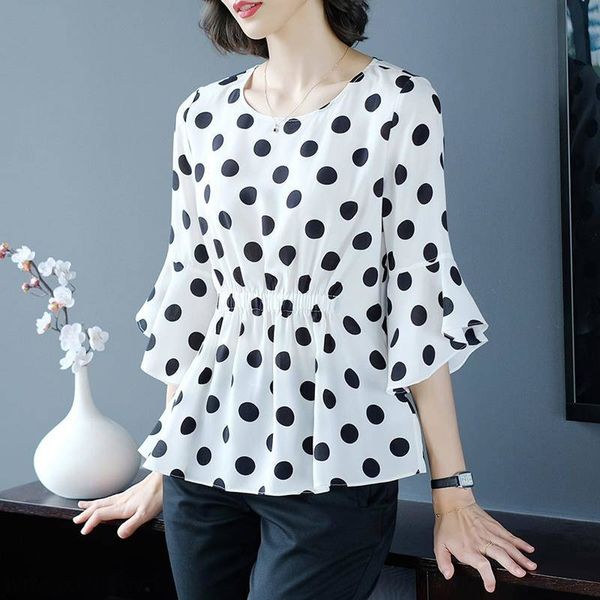summer korean style round neck seven-quarter sleeve t- short-sleeved t- shirt women's loose slimming horn sleeve shirt women's mlk, White
summer korean style round neck seven-quarter sleeve t- short-sleeved t- shirt women's loose slimming horn sleeve shirt women's mlk, White