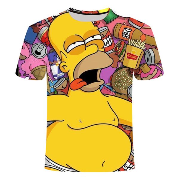 simpsons animation round collar and summer camiseta 3d print shirts kawaii aesthetic horror men clothing
simpsons animation round collar and summer camiseta 3d print shirts kawaii aesthetic horror men clothing