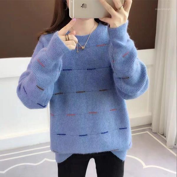 women's sweaters 2021 autumn and winter cotton sweater female loose round neck fashion korean version of the bottoming shirt sweater1, White;black
women's sweaters 2021 autumn and winter cotton sweater female loose round neck fashion korean version of the bottoming shirt sweater1, White;black