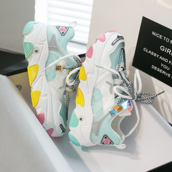 ulzzang fashion sneakers woman yellow chunky casual platform designers female mesh women vulcanized shoes 2020 trainers c1011, Black;white
ulzzang fashion sneakers woman yellow chunky casual platform designers female mesh women vulcanized shoes 2020 trainers c1011, Black;white