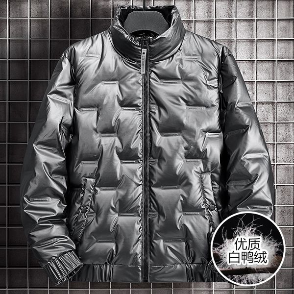 2020 casual thick winter solid color white duck men's plus size down fashion warm jacket, Black
2020 casual thick winter solid color white duck men's plus size down fashion warm jacket, Black