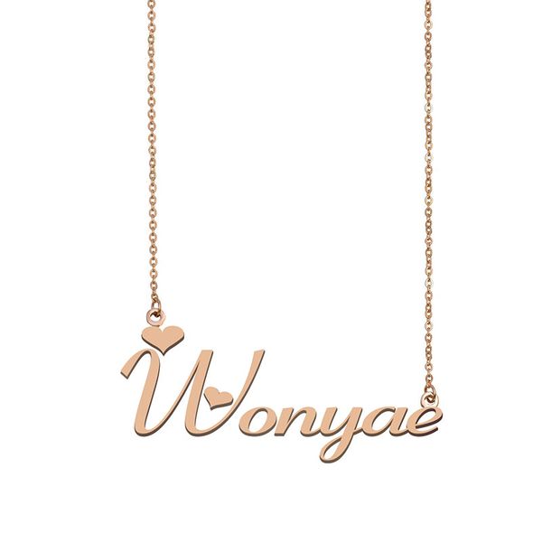 wonyae name necklace custom nameplate pendant for women girls birthday gift kids friends jewelry 18k gold plated stainless steel, Silver
wonyae name necklace custom nameplate pendant for women girls birthday gift kids friends jewelry 18k gold plated stainless steel, Silver