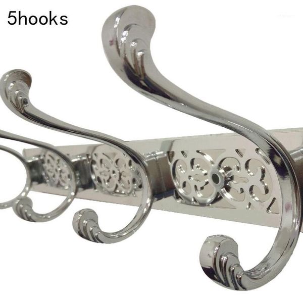 kitchen bath clothes hat hanger hook wall 5 hooks, 3 hooks silver mounted towel rack organizer1
kitchen bath clothes hat hanger hook wall 5 hooks, 3 hooks silver mounted towel rack organizer1