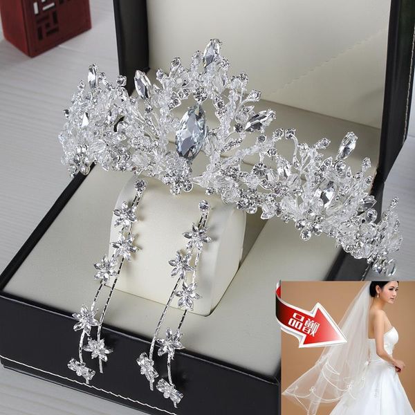 ldress atmosphere bridal 2020 new luxury headdress crown wedding accessories three sets m, Silver
ldress atmosphere bridal 2020 new luxury headdress crown wedding accessories three sets m, Silver