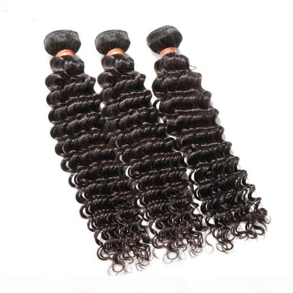deep wave bundles brazilian hair weave bundles 3 pcs 300g lot natural color unprocessed 10a remy human hair extensions, Black
deep wave bundles brazilian hair weave bundles 3 pcs 300g lot natural color unprocessed 10a remy human hair extensions, Black
