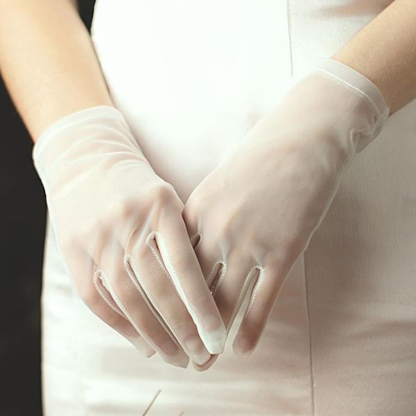 women black champagne ivory wedding gloves tull mesh gauze bride thin bridal gloves guantes transparentes party dress glove h jlldgw, White
women black champagne ivory wedding gloves tull mesh gauze bride thin bridal gloves guantes transparentes party dress glove h jlldgw, White