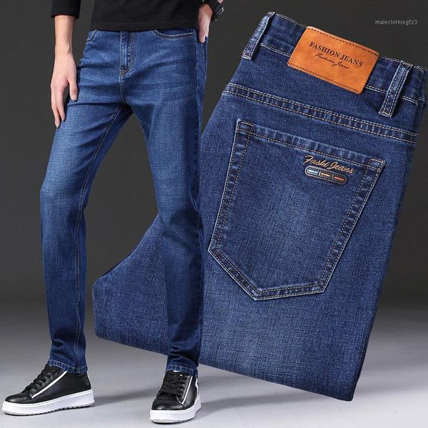 men's jeans 2021 business fashion stretch denim classic style men's slim jean trousers male brand pants blue1, Blue
men's jeans 2021 business fashion stretch denim classic style men's slim jean trousers male brand pants blue1, Blue