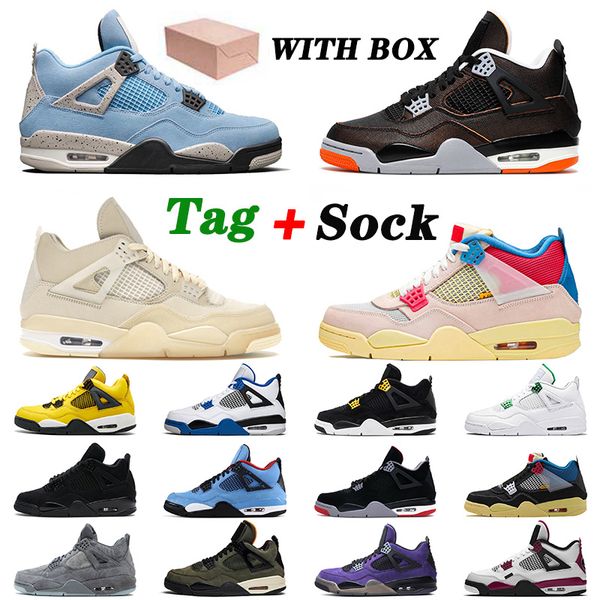 with box 2021 new arrival basketball shoes 4 4s iv mens women jumpman univeresity blue starfish white cement sail off retro trainers 36-47, White;red
with box 2021 new arrival basketball shoes 4 4s iv mens women jumpman univeresity blue starfish white cement sail off retro trainers 36-47, White;red