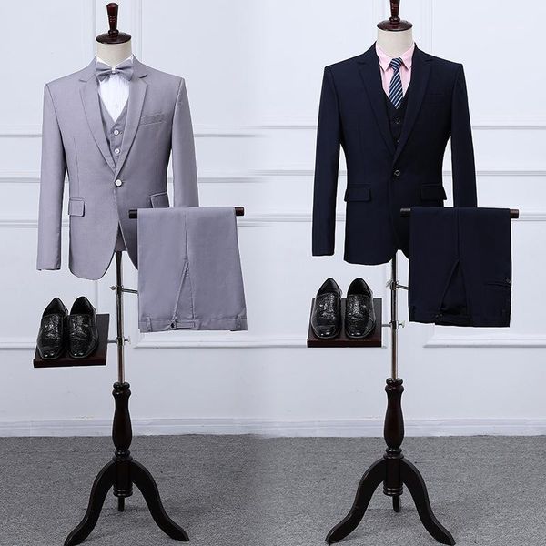 men's tracksuits groom wedding dress korean version slim men's professional business suit three piece el manager dress1, Gray
men's tracksuits groom wedding dress korean version slim men's professional business suit three piece el manager dress1, Gray
