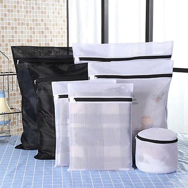 laundry bags 6 set bag washing clothes machine for bathroom tools mesh pouch net basket protect women bra lingerie sock
laundry bags 6 set bag washing clothes machine for bathroom tools mesh pouch net basket protect women bra lingerie sock