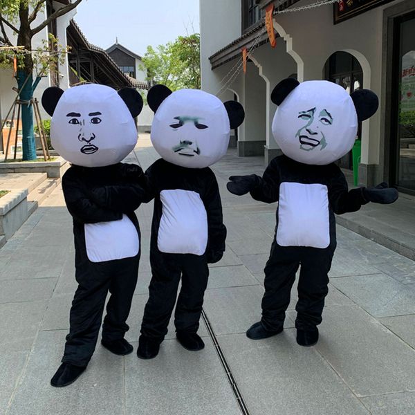 mascot costumes spoof panda head doll costume birthday school party fancy dress funny magic emoticon curator kim costume, Red;yellow
mascot costumes spoof panda head doll costume birthday school party fancy dress funny magic emoticon curator kim costume, Red;yellow