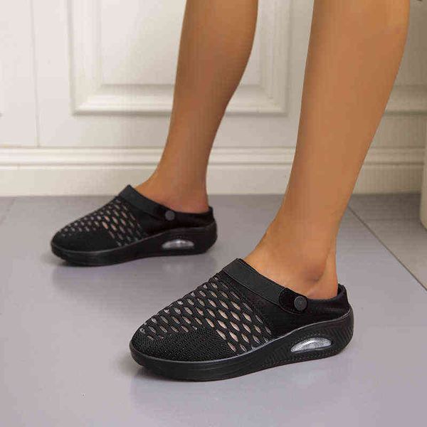 slippers women s casual shoes female platform flip flops breathable loafers design flat slides summer sandals for 220304, Black
slippers women s casual shoes female platform flip flops breathable loafers design flat slides summer sandals for 220304, Black