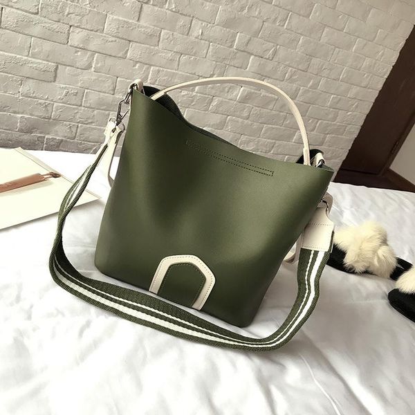shoulder bags women bag wide strap bucket messenger pu leather shopper 
shoulder bags women bag wide strap bucket messenger pu leather shopper