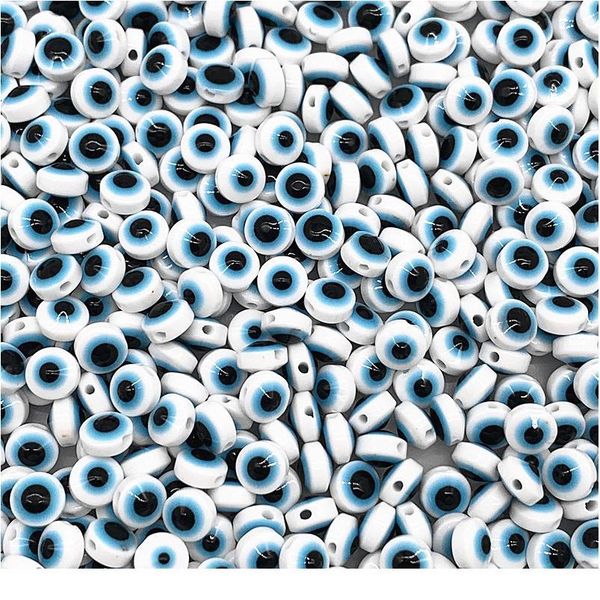 50pcs 8/10mm porcelain white oval beads evil eye resin spacer beads for jewelry making diy bracel jllfil, Crystal
50pcs 8/10mm porcelain white oval beads evil eye resin spacer beads for jewelry making diy bracel jllfil, Crystal