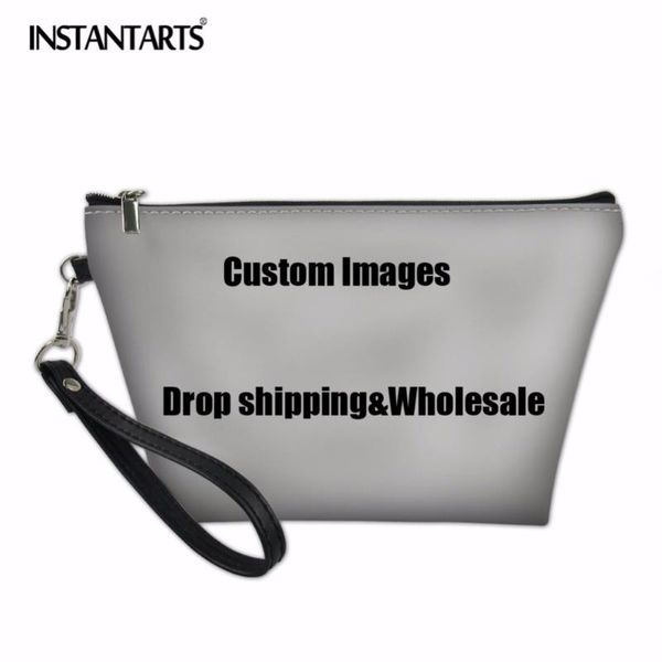 instantarts fashion women cosmetic bags daily use makeup bags for girl female custom images or logos drop shpping and wholesale
instantarts fashion women cosmetic bags daily use makeup bags for girl female custom images or logos drop shpping and wholesale