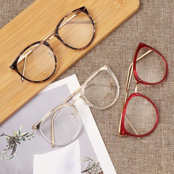 1pc fashion myopia optical lens glasses men women trendy metal frames eyeglasses classic clear lenses vision care spectacles1, White;black
1pc fashion myopia optical lens glasses men women trendy metal frames eyeglasses classic clear lenses vision care spectacles1, White;black