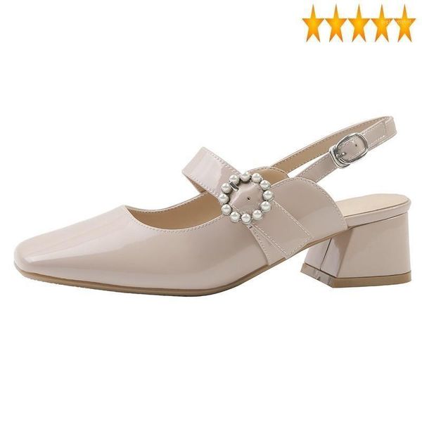 ladies summer elegant sandals office square toe chunky heels slingback buckle strap mules shoes luxury pearls high heel sandal1, Black
ladies summer elegant sandals office square toe chunky heels slingback buckle strap mules shoes luxury pearls high heel sandal1, Black