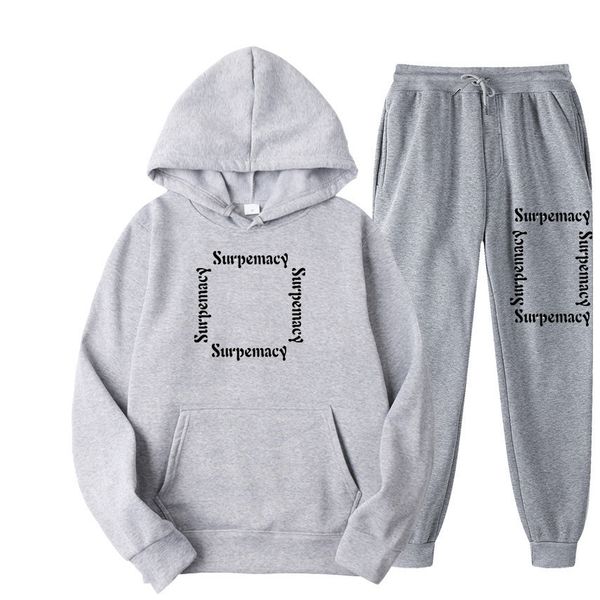 2021 women autumn winter stripes contrast color sweater cotton hooded leisure sports suit two piece jogging outfits s-3xl men, White
2021 women autumn winter stripes contrast color sweater cotton hooded leisure sports suit two piece jogging outfits s-3xl men, White