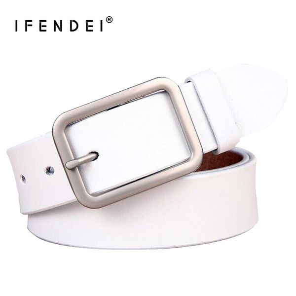 ifendei white leather belts for women's belts waist sliver metal buckle strap for ladies jeans wild red belt cinto feminino 95cm y20050, Black;brown
ifendei white leather belts for women's belts waist sliver metal buckle strap for ladies jeans wild red belt cinto feminino 95cm y20050, Black;brown