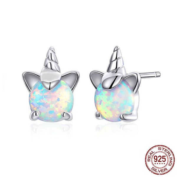 fashion unicorn stud earrings 925 sterling silver multi-color small earrings for women wedding jewelry gifts, Golden;silver
fashion unicorn stud earrings 925 sterling silver multi-color small earrings for women wedding jewelry gifts, Golden;silver