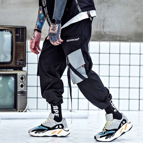 april momo men cargo pants mens casual harem joggers baggy harajuku streetwear hip hop fashion swag tactical trousers men pants 201110, Black
april momo men cargo pants mens casual harem joggers baggy harajuku streetwear hip hop fashion swag tactical trousers men pants 201110, Black