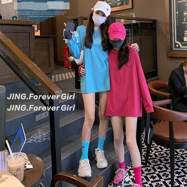 zhang jingyi coat t- t-shirt women's 2020 summer new loose fashion round neck medium long sleeve pure cotton bottoming shirt fjcus f, White
zhang jingyi coat t- t-shirt women's 2020 summer new loose fashion round neck medium long sleeve pure cotton bottoming shirt fjcus f, White