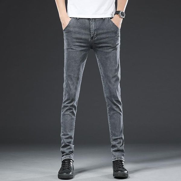 new men's regular stretch jeans business casual classic style denim trousers gray pencil pants plus size, Blue
new men's regular stretch jeans business casual classic style denim trousers gray pencil pants plus size, Blue
