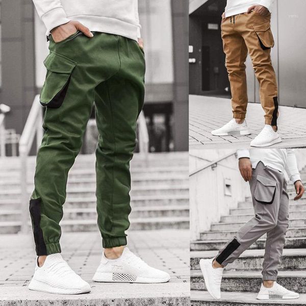 new style casual tactical pants men's fashionable color matching pocket stereo bag legging joggers trousers men1, Black
new style casual tactical pants men's fashionable color matching pocket stereo bag legging joggers trousers men1, Black