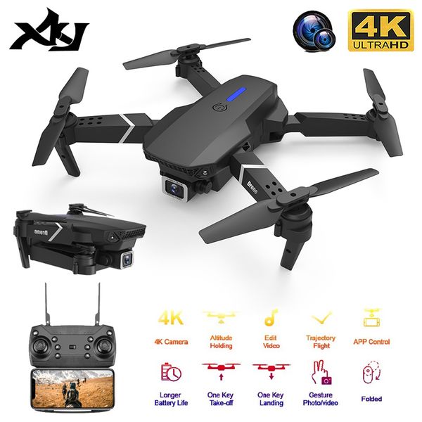 xkj 2020 new quadcopter e525 wifi fpv drone with wide angle hd 4k 1080p camera height hold rc foldable quadcopter dron gift toy
xkj 2020 new quadcopter e525 wifi fpv drone with wide angle hd 4k 1080p camera height hold rc foldable quadcopter dron gift toy