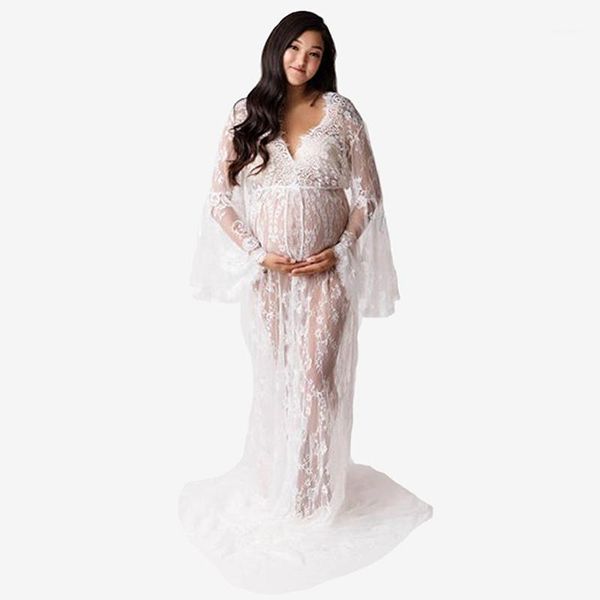 women lace maternity dress maternity pgraphy props lace pregnancy clothes dresses for pregnant p shoot cloth1, White
women lace maternity dress maternity pgraphy props lace pregnancy clothes dresses for pregnant p shoot cloth1, White