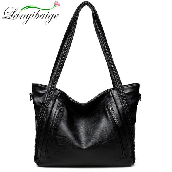 new women black tote braided handle messenger bag pu leather handbags women bags sac a main female crossbody bags
new women black tote braided handle messenger bag pu leather handbags women bags sac a main female crossbody bags