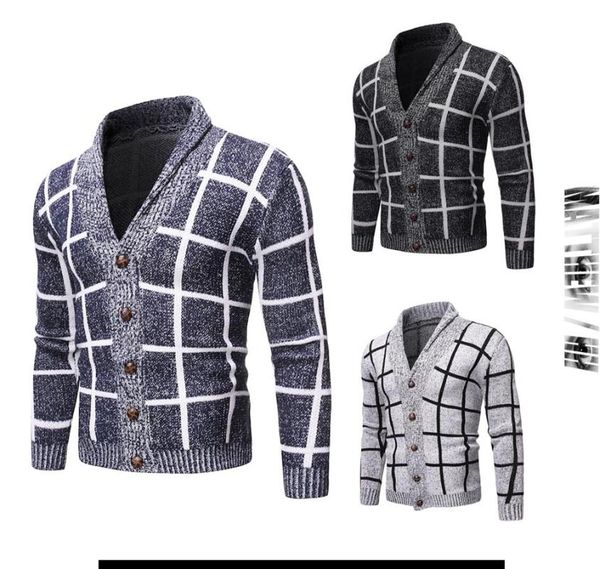 2020 men's slim sweater male long sleeve v-neck button up sweater business casual fashion x010, White;black
2020 men's slim sweater male long sleeve v-neck button up sweater business casual fashion x010, White;black