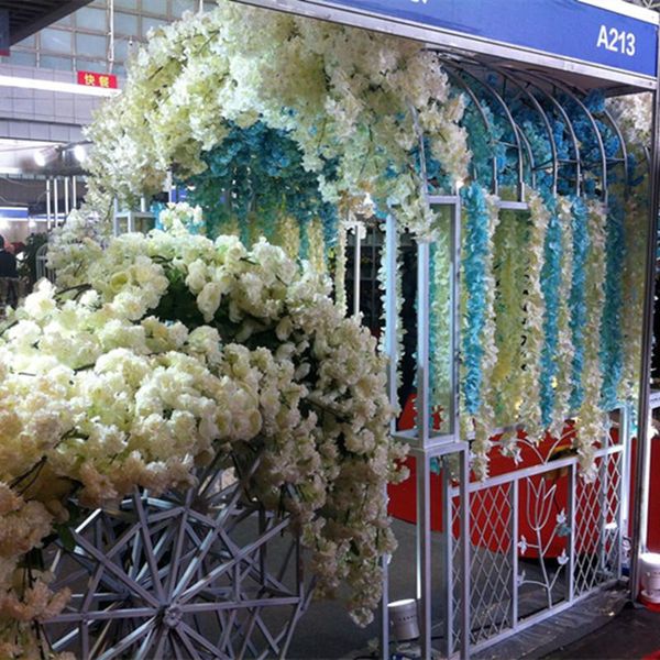 decorative flowers & wreaths 10pcs/lot artificial hydrangea string hanging flower vine wedding decorated with or foreign blue tongfeng
decorative flowers & wreaths 10pcs/lot artificial hydrangea string hanging flower vine wedding decorated with or foreign blue tongfeng