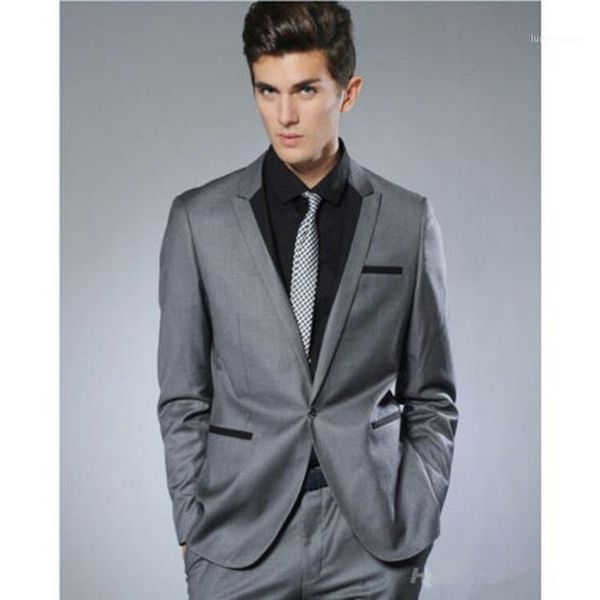 men's suits & blazers 2021 fashion small collar grey groom tuxedo men wedding suit man business party mens daily wear blazer (suit+pant, White;black
men's suits & blazers 2021 fashion small collar grey groom tuxedo men wedding suit man business party mens daily wear blazer (suit+pant, White;black