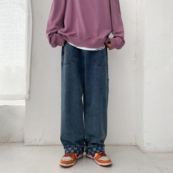 2021 new men's casual oversize vintage woman collage streetwear denim pants man hip hop straight harajuku jeans 9gei, Blue
2021 new men's casual oversize vintage woman collage streetwear denim pants man hip hop straight harajuku jeans 9gei, Blue